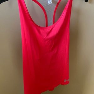 Youth large hot pink under armor shirt